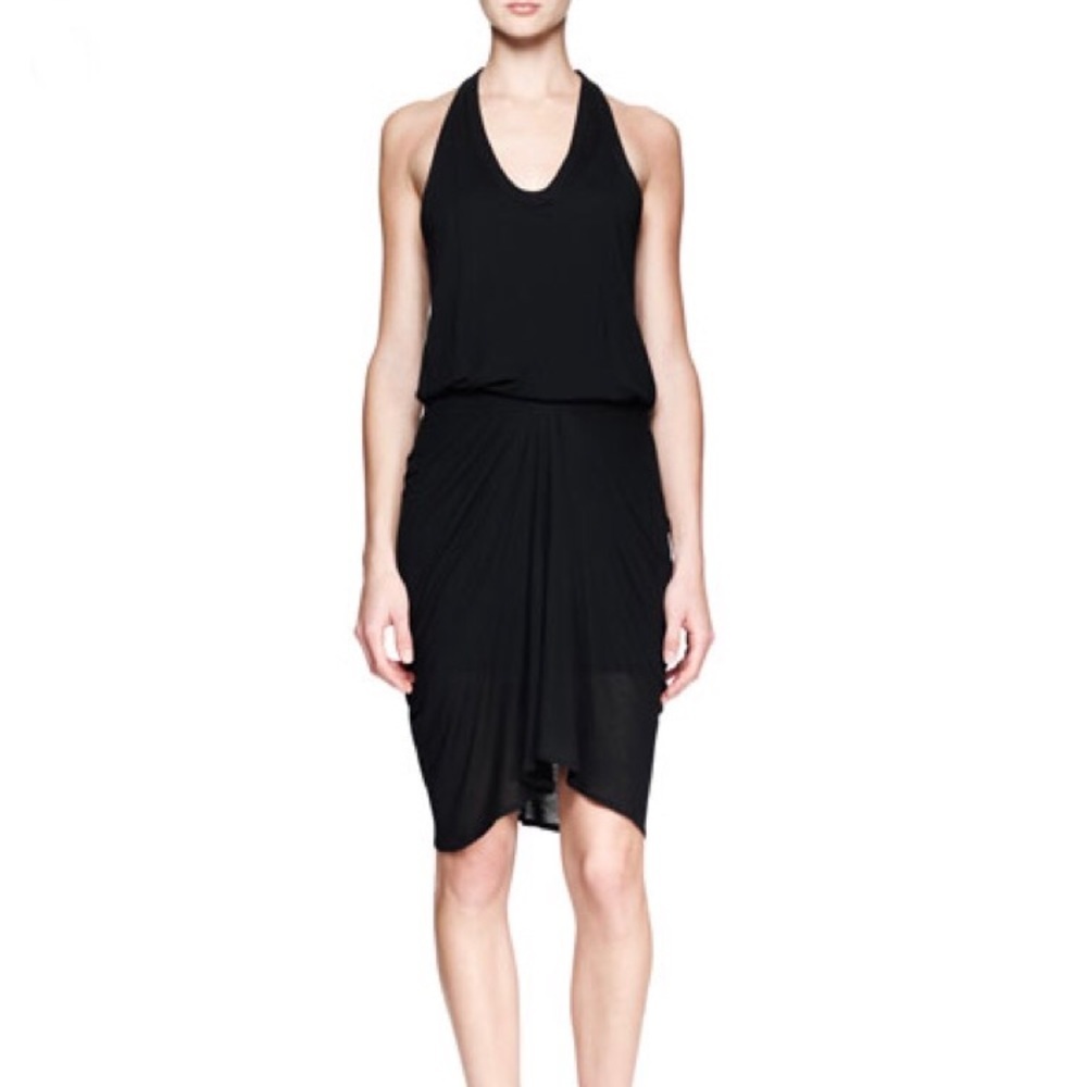 • Helmut Lang • Slack Racerback Black Dress Small